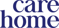 Care Home Magazine Logo - masthead blue